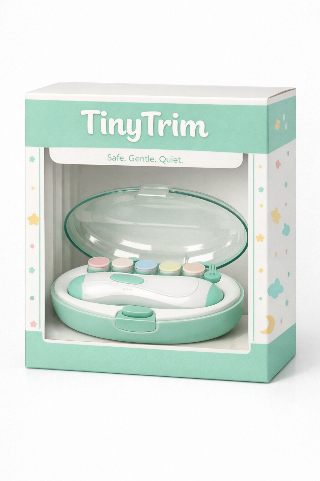 TinyTrim Electric Baby Nail Trimmer