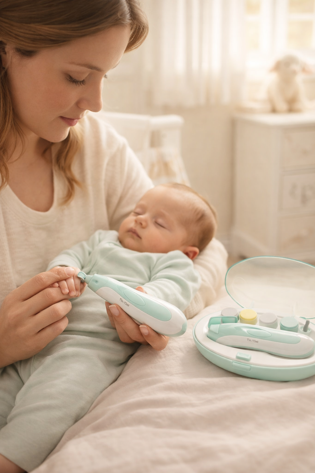 TinyTrim Electric Baby Nail Trimmer
