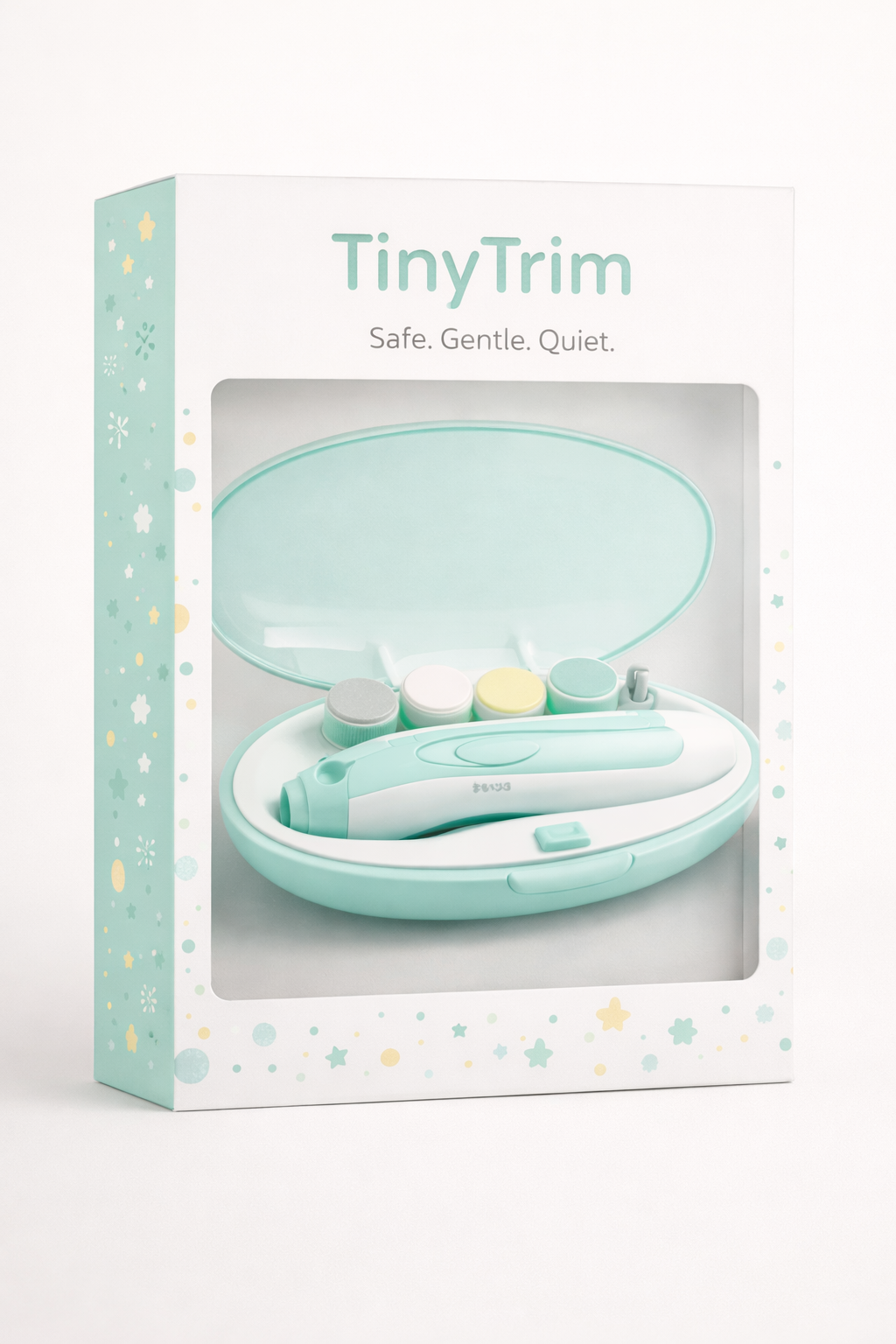 TinyTrim Electric Baby Nail Trimmer